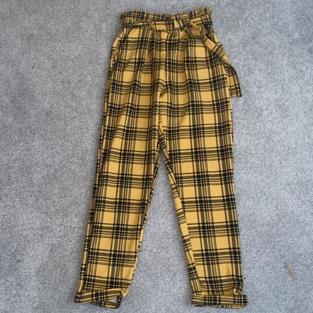 Yellow & Black 💛🖤 Pattern Pants